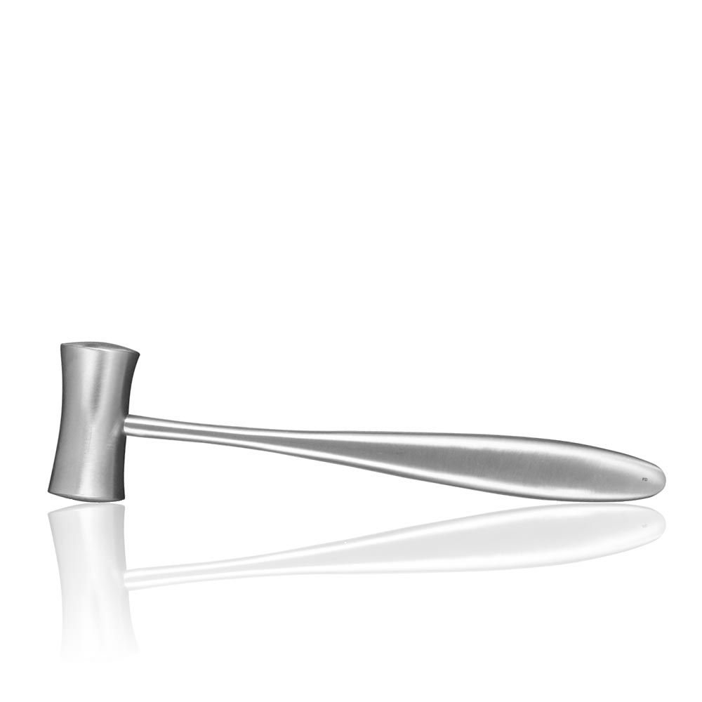 Orthopedic Mallet, Solid Stainless Steel Head, 10 3/4" (27.5 Cm), 1 Lb., 1 1/2" Head